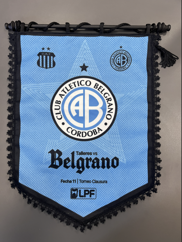 Banderín Institucional vs Talleres
